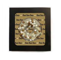 DONUT VAN MELKCHOCOLADE  &bull;  HO HO HO