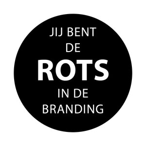 Sticker ROTS IN DE BRANDING