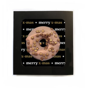 DONUT VAN MELKCHOCOLADE  &bull;  MERRY X-MAS