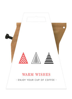 WARM WISHES *ROOD* coffeebrewer gift card