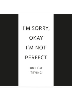 I&#039;M SORRY &bull;  SCHOKOLADE GESCHENK