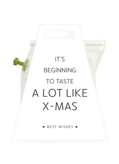 TASTE A LOT LIKE XMAS teabrewer gift card