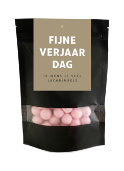 TOFFEEBALLEN  &bull;  FIJNE VERJAARDAG