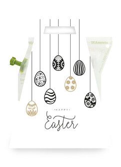 HAPPY EASTER (paaseieren hanger) teabrewer gift card