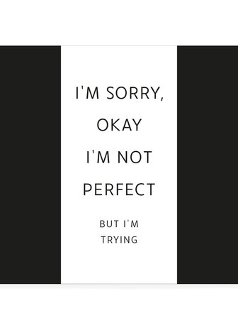 I'M SORRY •  SCHOKOLADE GESCHENK