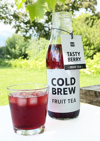 Cold brew Fruit Tea fles • TASTY BERRY • doos/9
