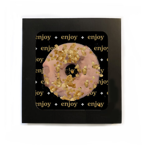 DONUT VAN MELKCHOCOLADE  •  ENJOY