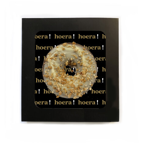 DONUT VAN MELKCHOCOLADE  •  HOERA!