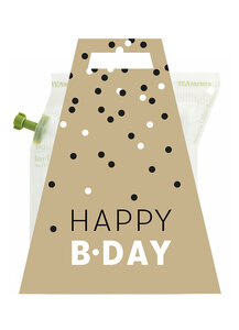 HAPPY B-DAY teabrewer gift card